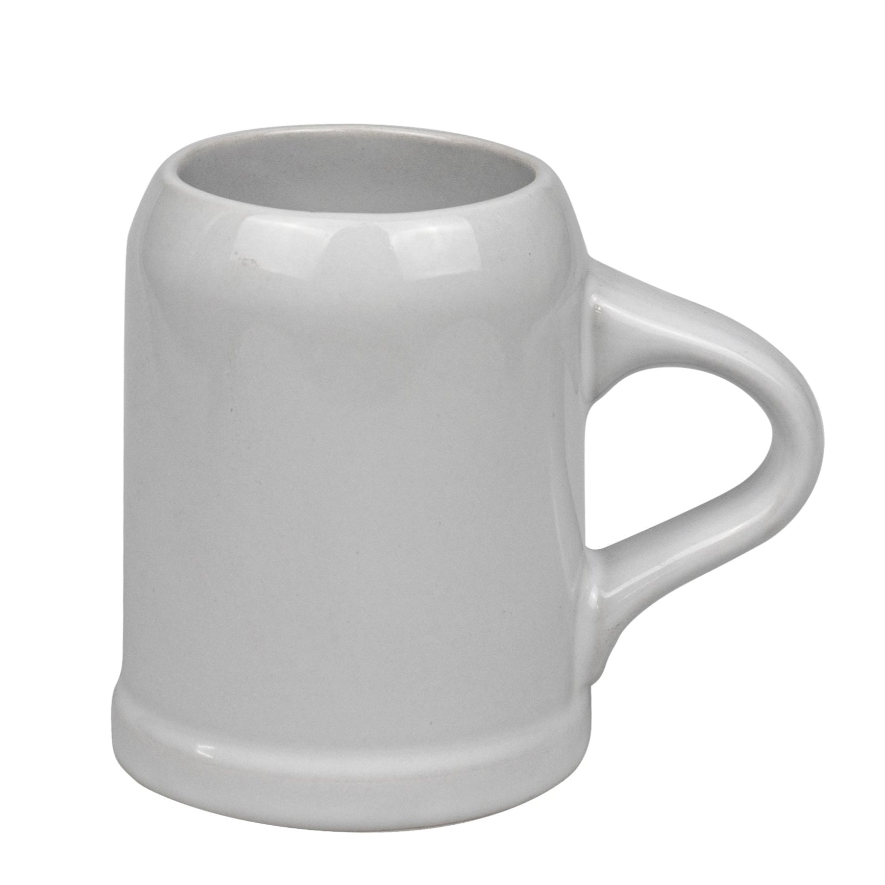Glühweinseidel - Weiß mit Druck