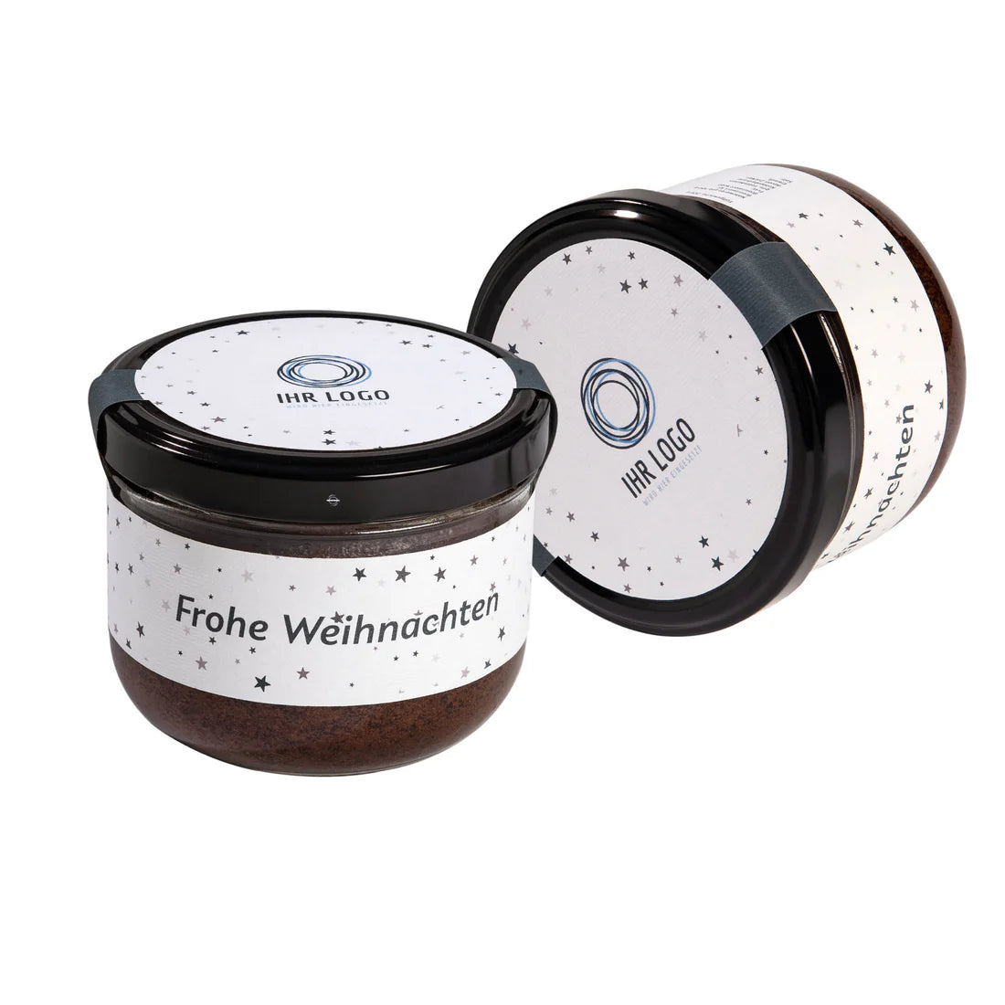 Weihnachtskuchen im Glas