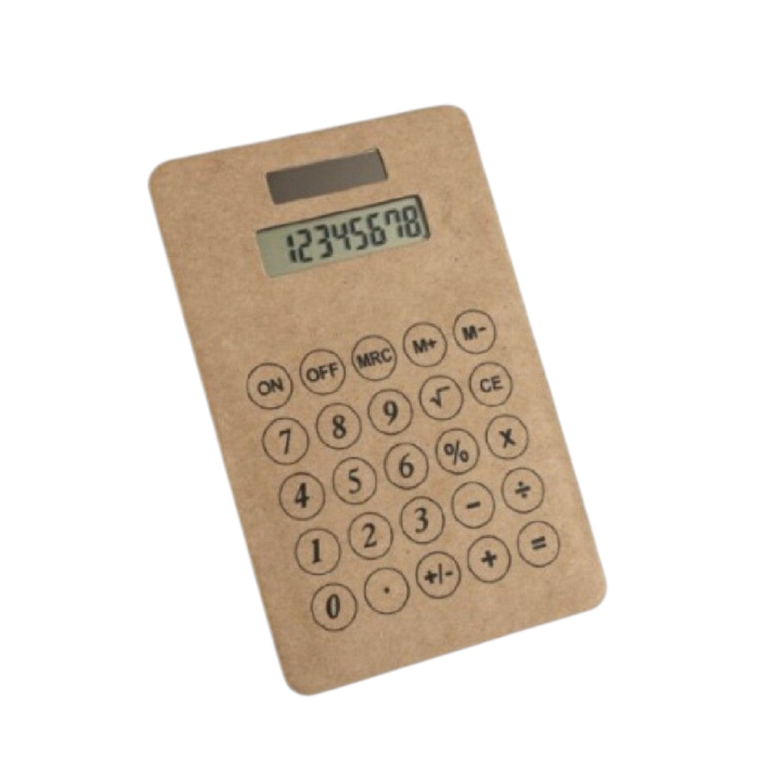 Taschenrechner "GreenNumbers" braun