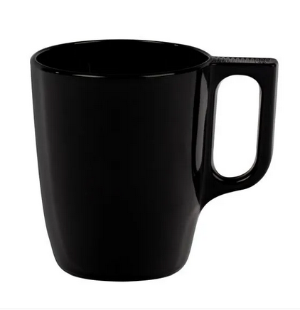 Glühweinbecher - Black Glam - mit Druck  & optionalem Eichstrich