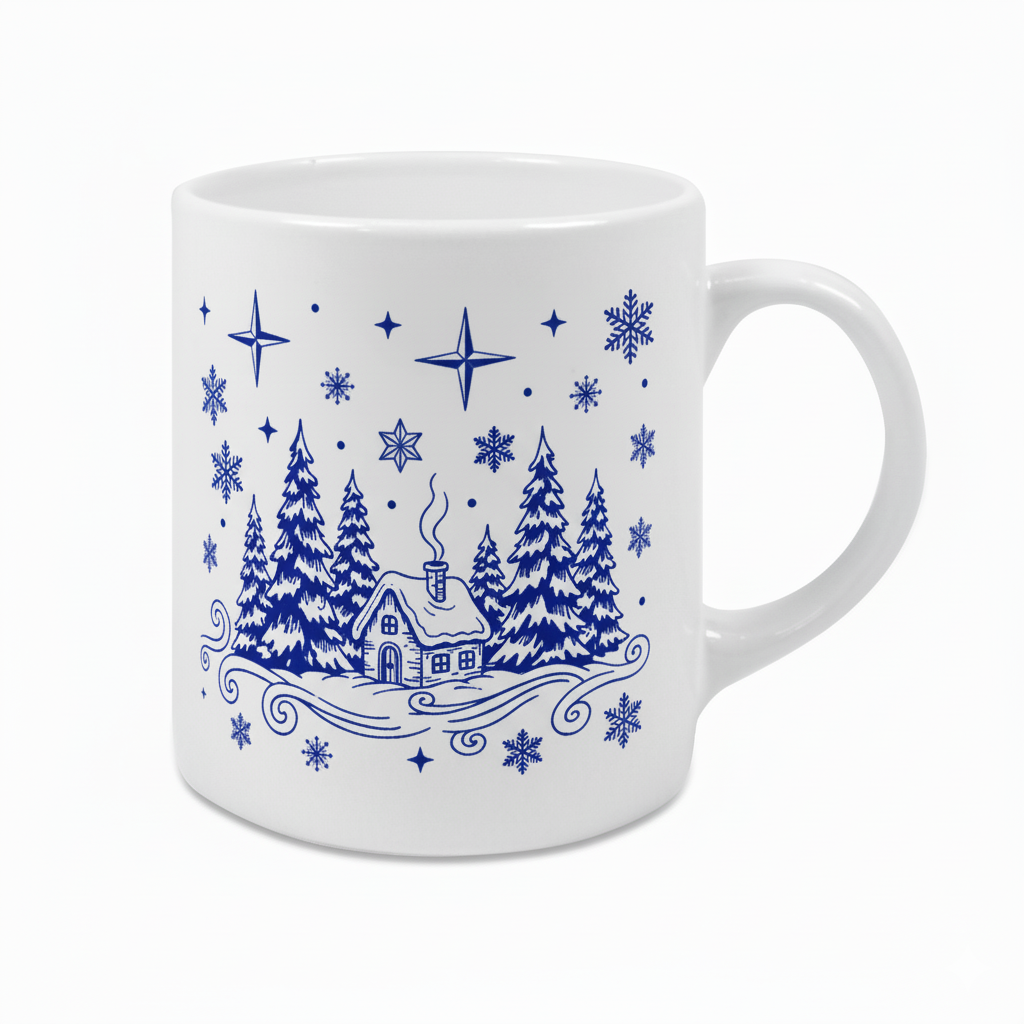 Weihnachtsexpress Glühweintasse – individuell bedruckt ab 12 Stück