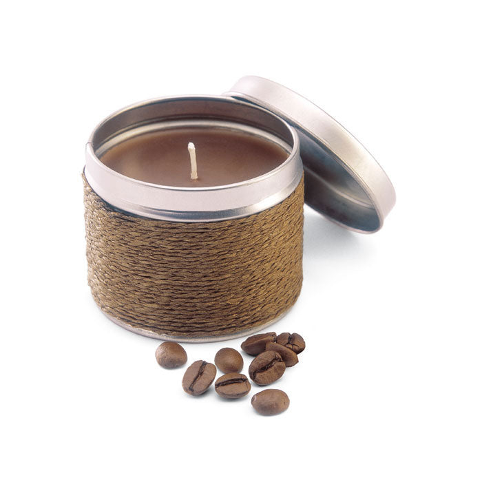 Duftkerze 60 gr. in Metalldose - verschiedene Düfte