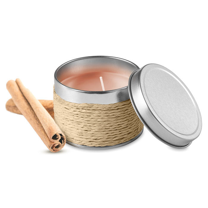 Duftkerze 60 gr. in Metalldose - verschiedene Düfte