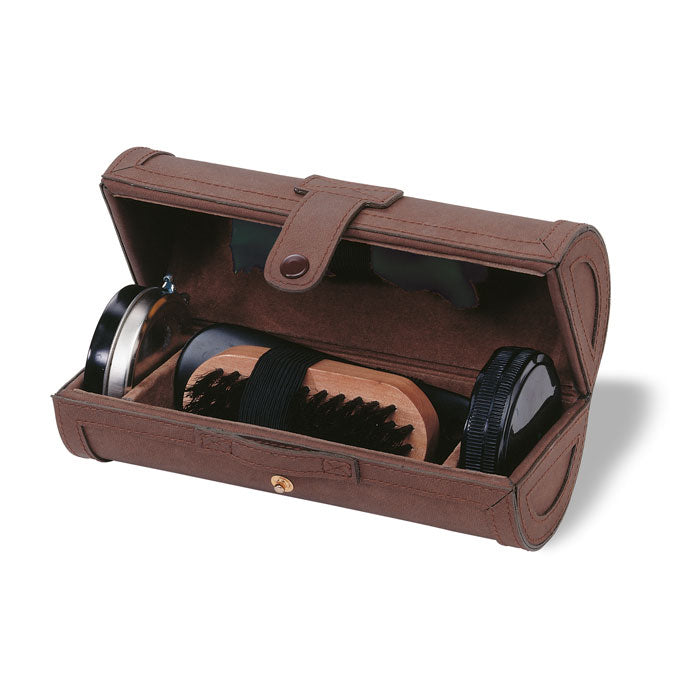 Schuhputz-Set im luxuriösen Etui
