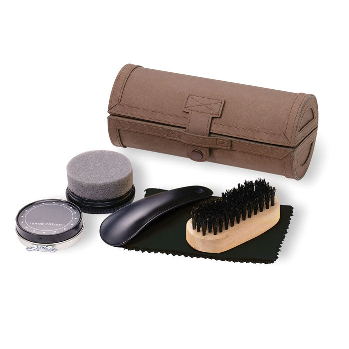 Schuhputz-Set im luxuriösen Etui
