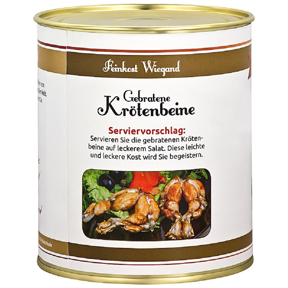 Krötenbeine aus der Dose