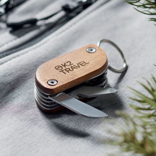 Multitool-Taschenmesser aus Edelstahl