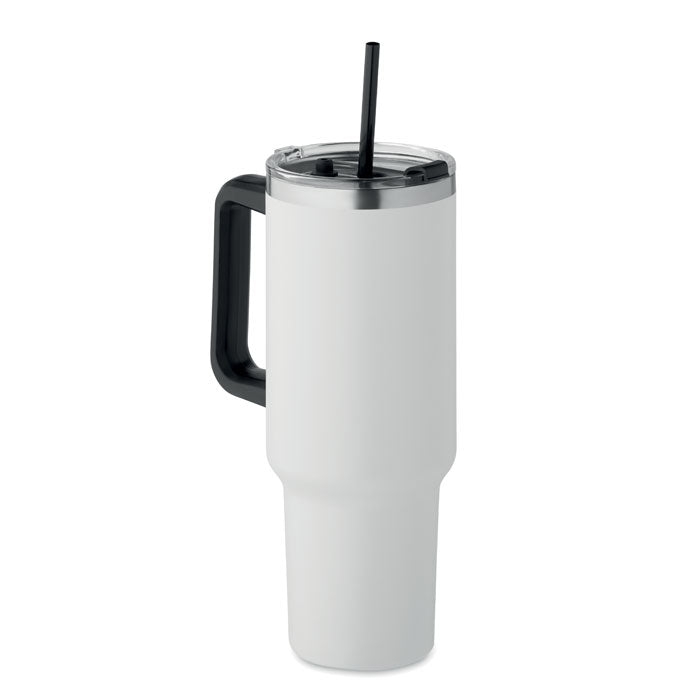 Doppelwandiger Trinkbecher aus recyceltem Edelstahl