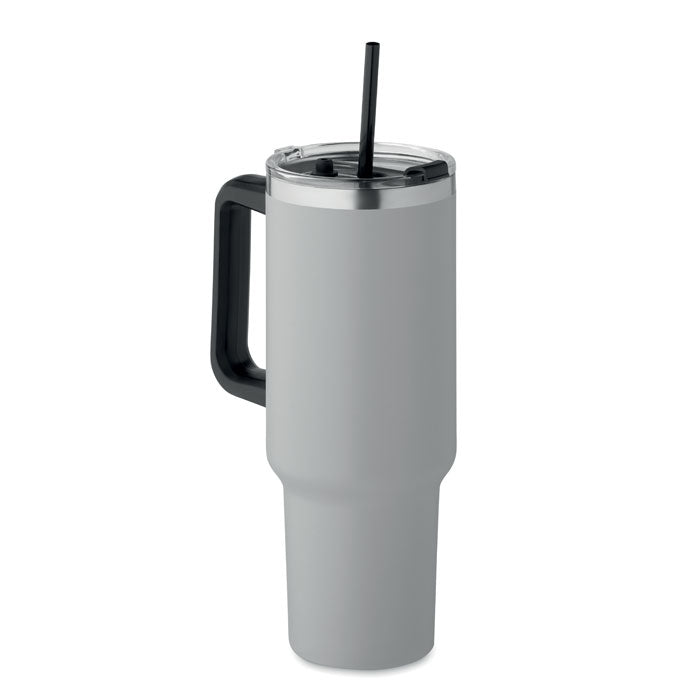 Doppelwandiger Trinkbecher aus recyceltem Edelstahl