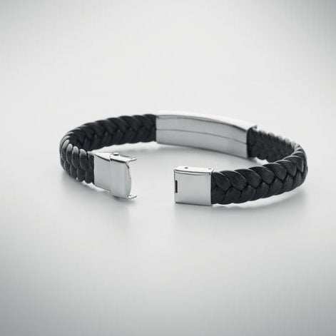 Geflochtenes Armband aus Kunstleder