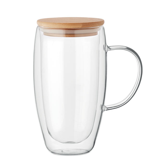 Doppelwandiges Borosilikatglas