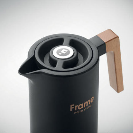 Doppelwandige Isolierkanne aus recyceltem Edelstahl