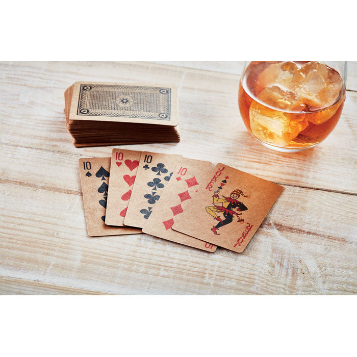 Klassische Spielkarten aus recyceltem Papier