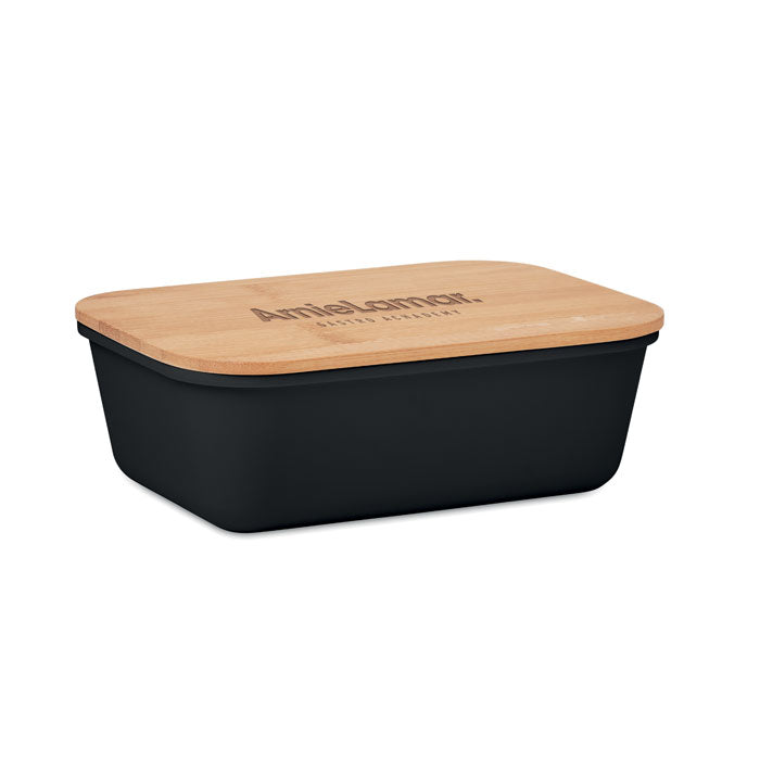 Lunchbox mit Bambusdeckel