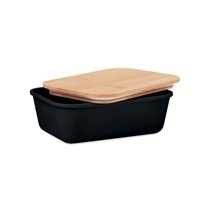 Lunchbox mit Bambusdeckel