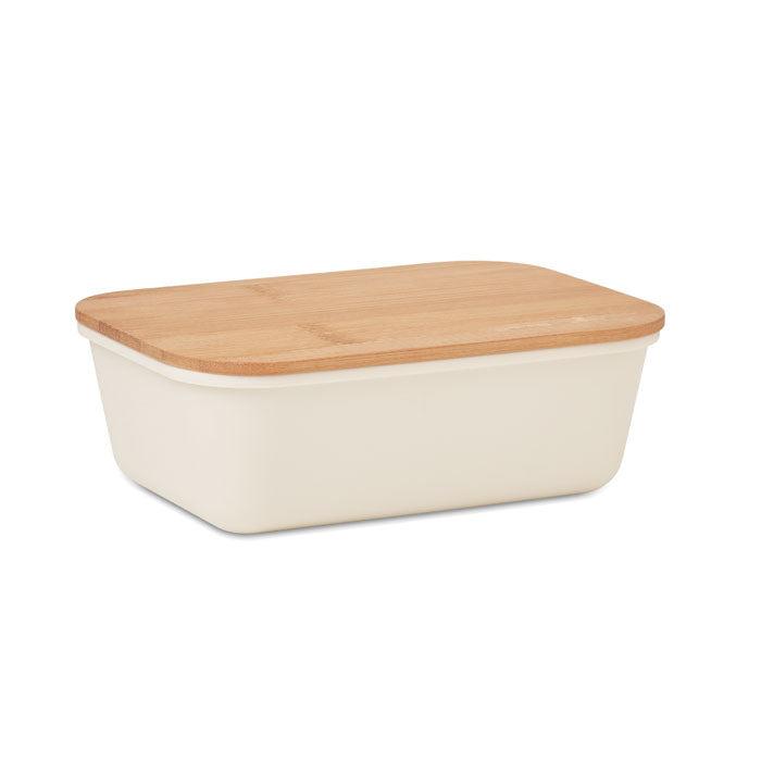 Lunchbox mit Bambusdeckel