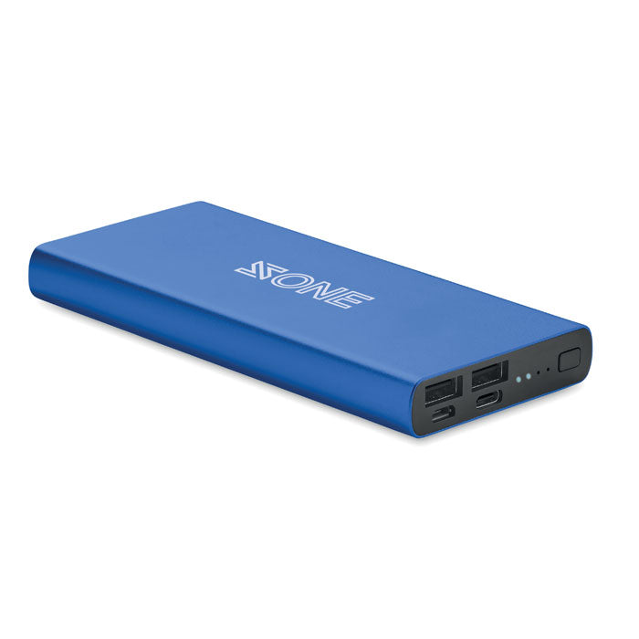 Powerbank 10000 mAh mit recyceltem Aluminiumgehäuse