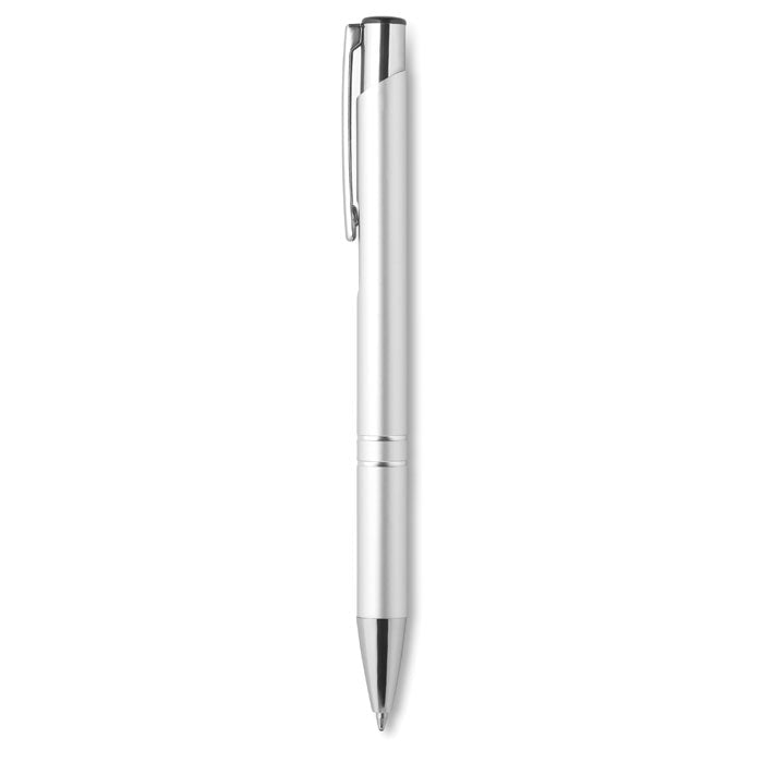 Druckkugelschreiber in Aluminium Finish