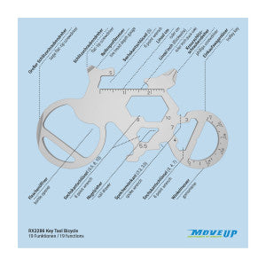 Key Tool  Fahrrad  - 19 Funktionen Werkzeug