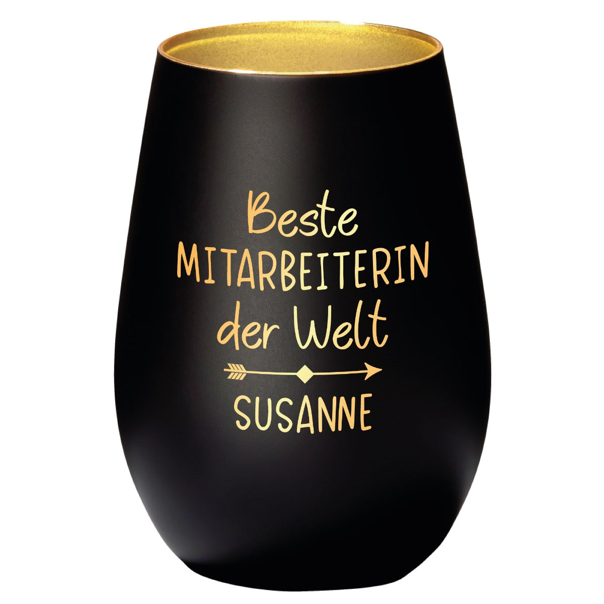 Windlicht "Bester Mitarbeiter" oder "Beste Mitarbeiterin"