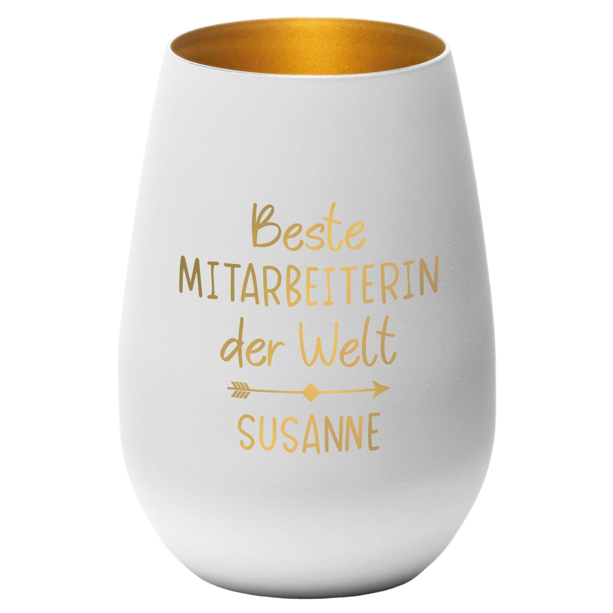Windlicht "Bester Mitarbeiter" oder "Beste Mitarbeiterin"