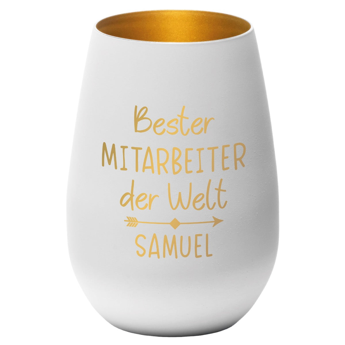Windlicht "Bester Mitarbeiter" oder "Beste Mitarbeiterin"