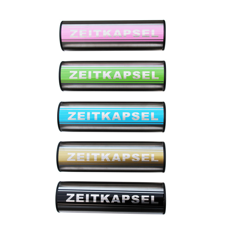 Zeitkapsel mit individuellem Druck, 2 Größen